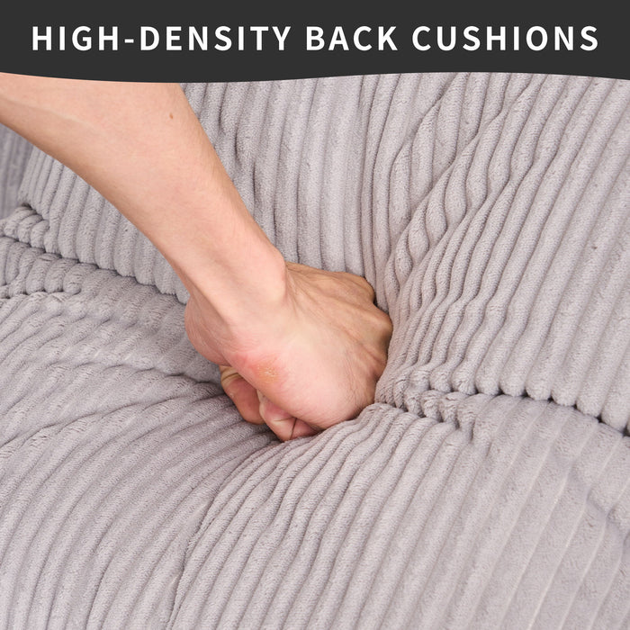 Combined 3 Seater Sofa With 4 Pillows