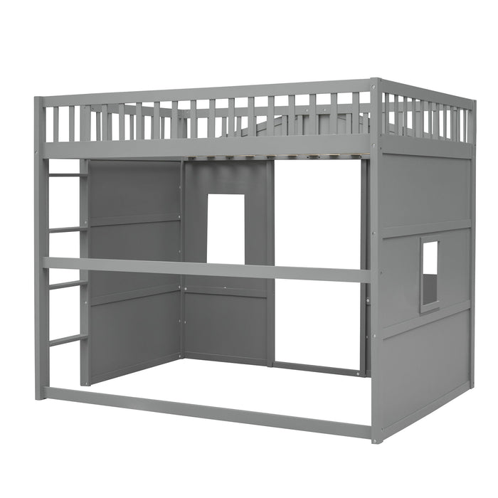 House Loft Bed With Ladder