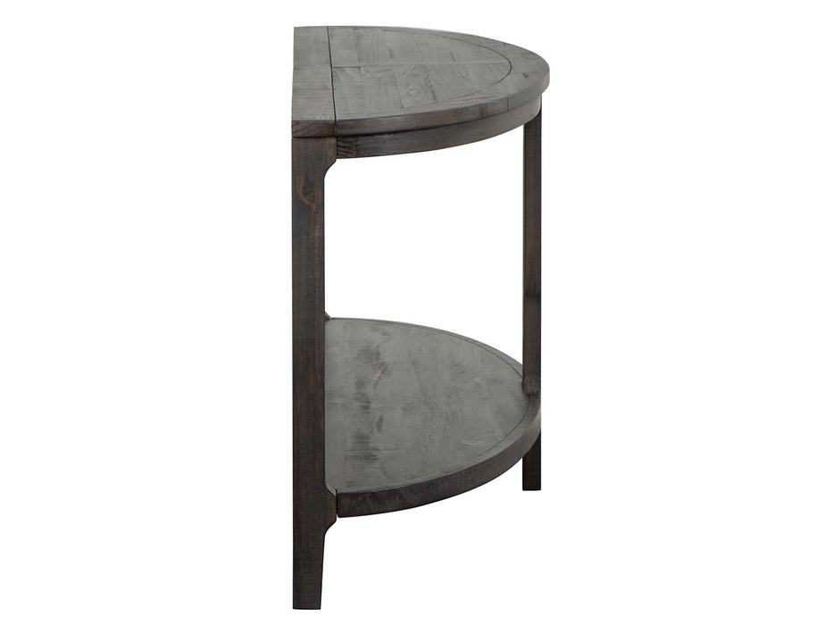 Boswell - Demilune Sofa Table - Peppercorn