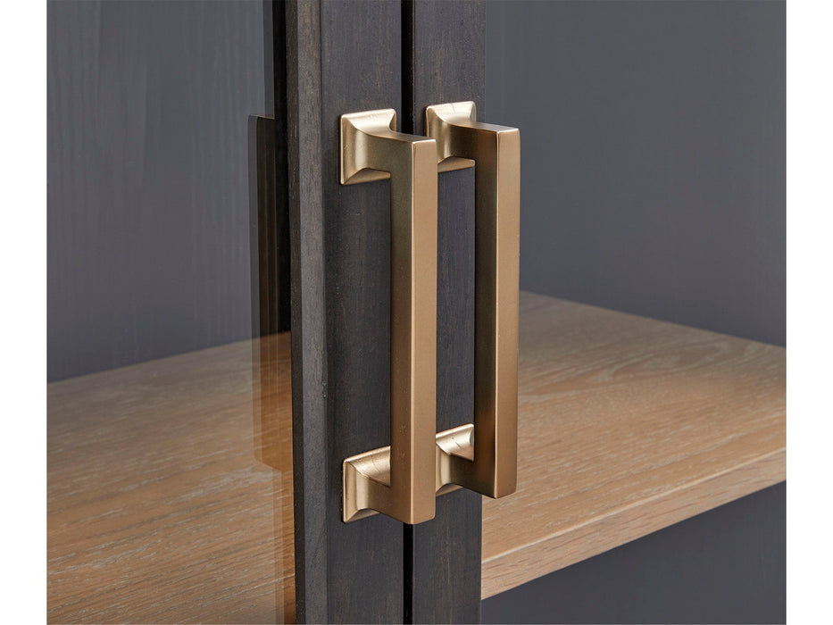 Lindon - Two Tone Dining Cabinet - Dark Brown