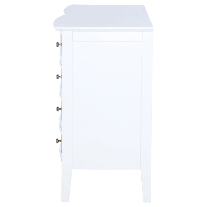 Talia - 10 Drawer Dresser Cabinet - White
