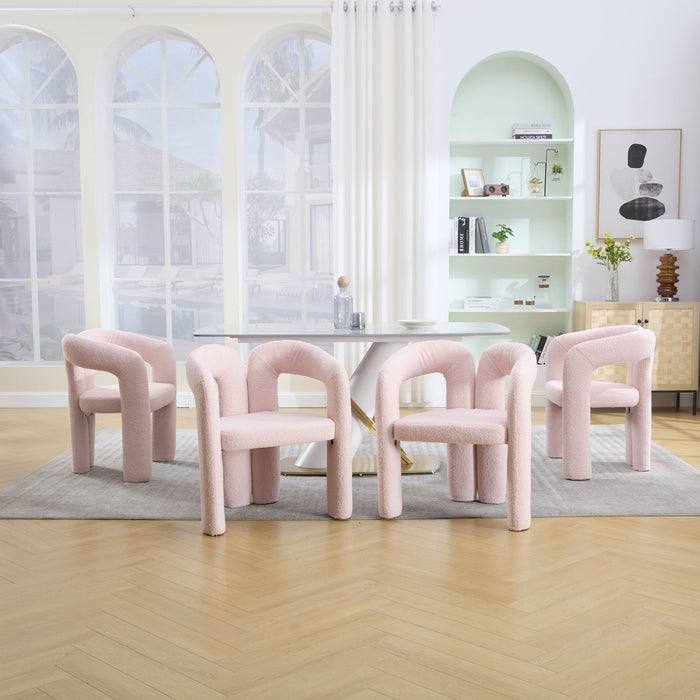 Coolmore Contemporary Designed Accent / Dining Chair With Armrests