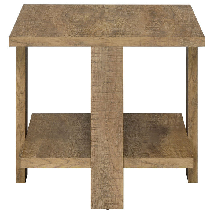 Square End Table - Mango Color