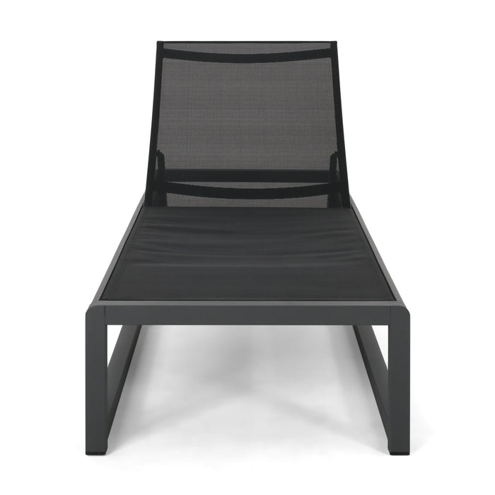 Outdoor Nylon Chaise Lounge, (Set of 2)
