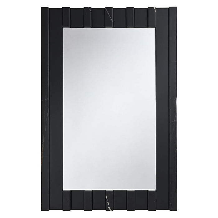 Drisana - Accent Mirror - Black Mirrored