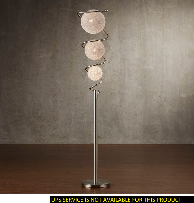 Luxurious Living Room Floor Lamp Sparkling Decorative Designer Home Decor Floor Lamp, 3 Wire - Wrapped Balls Night Light