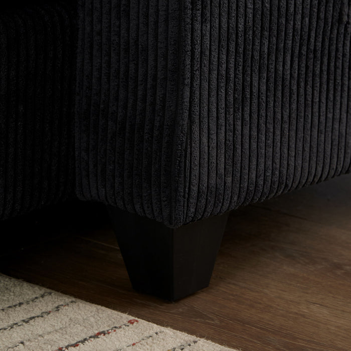 Convertible Chaise Lounge Sofa Chair With USB Ports, Cup Holders, Phone Holder And Storage