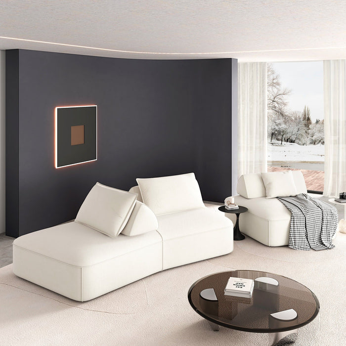 Modern Luxury Oversized Modular Sectional Sofa Set