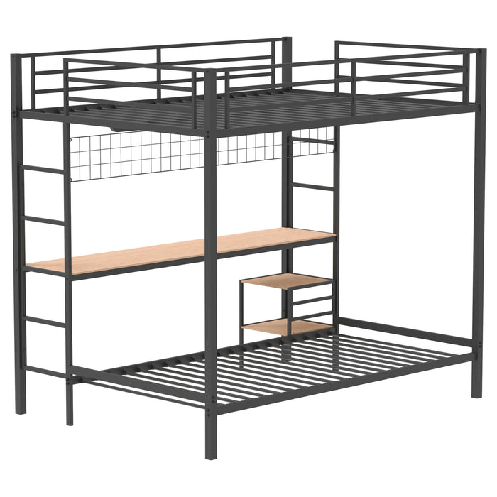 Barham - Workstation Bunk Bed With Integrated Desk