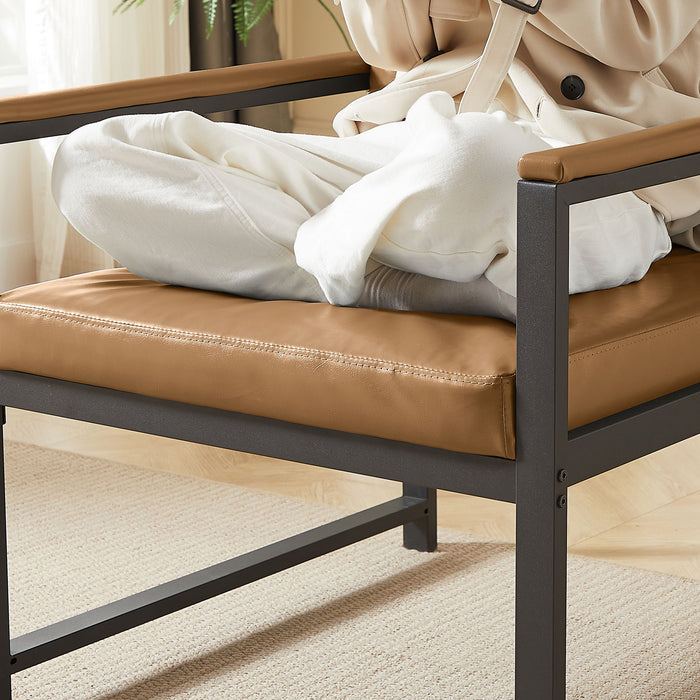 Retro Leisure Accent Chair With Extra Soft Padding