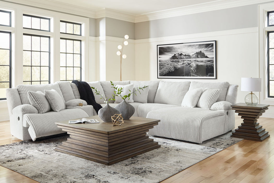 Top Tier - 6 Piece Reclining Sectional