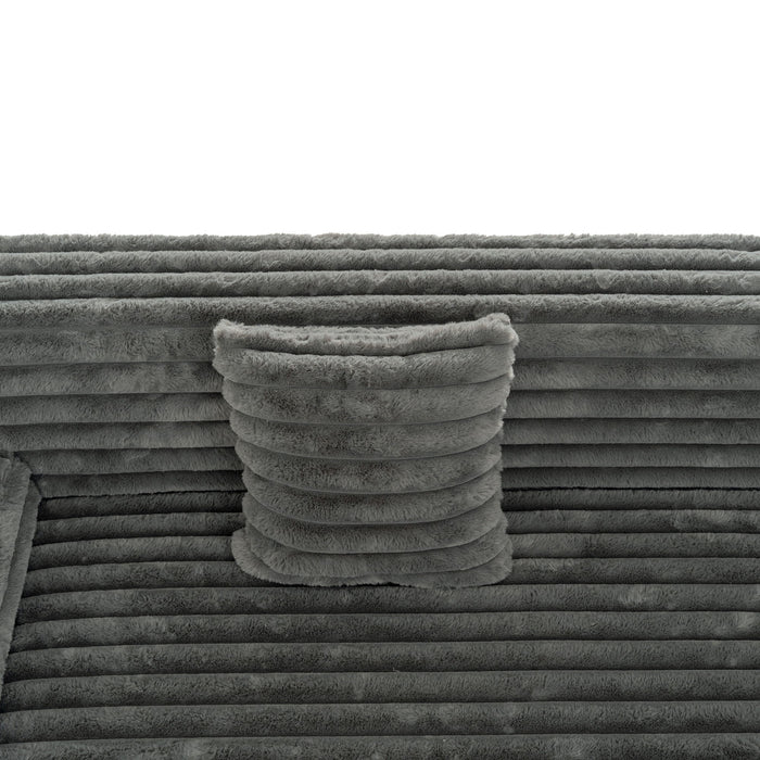 Cloud Sectional Sofa Upholstered Couch Free Combined Sofa