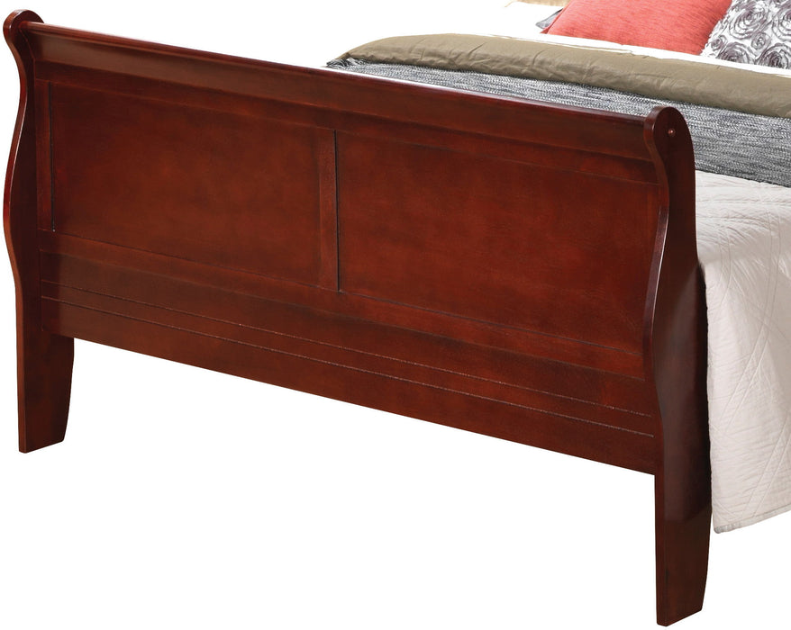 Panel Sleigh Bed