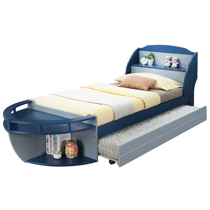 Neptune II - Twin Bed - Gray / Navy