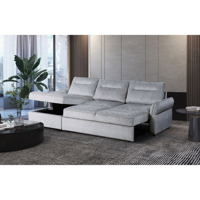 Montana - Sofabed With Storage - Gray