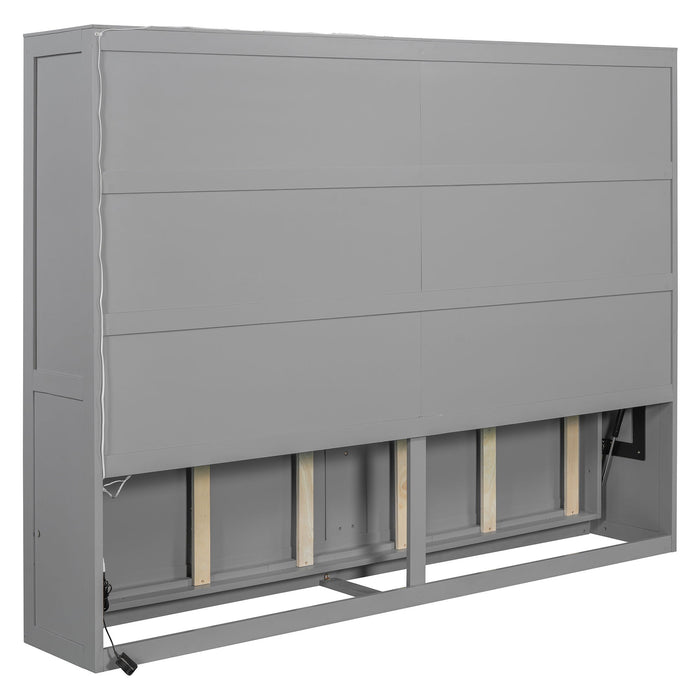 Murphy Wall Bed Modern Design With LED Lights