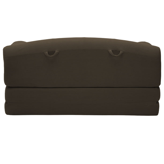 2 Seater Sofa Bed, Compact Foldable Floor Couch