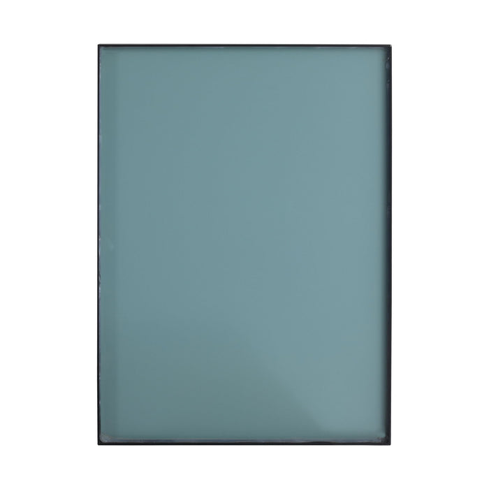 20" Rectangular Wall Mounted Mirror - Black