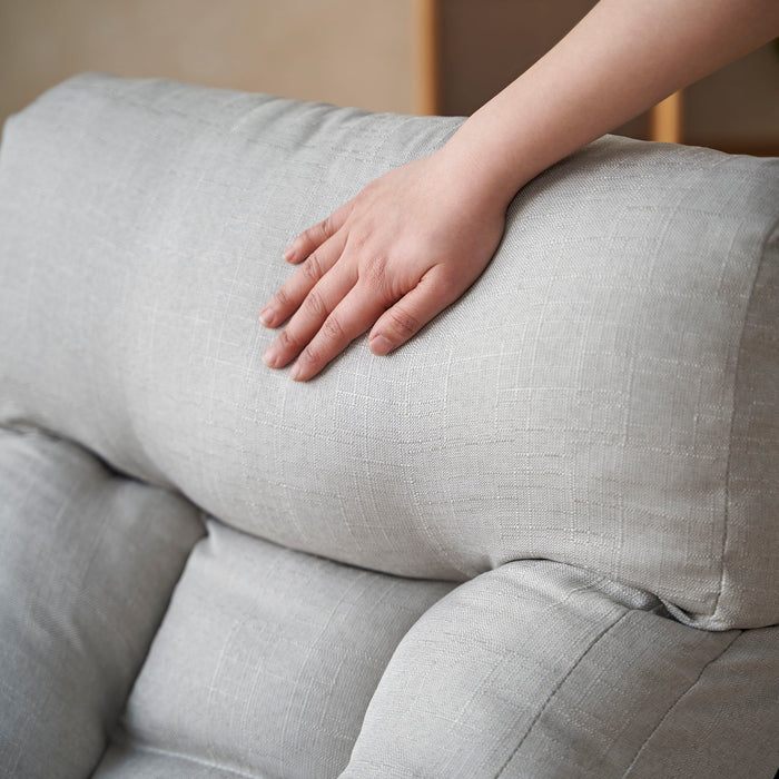 Adjustable Swivel Lounge Chair With 360 Degree Rotating Seat And Headrest Support