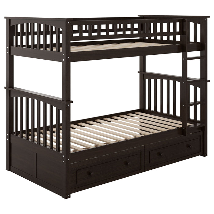 Bunk Bed With Drawers, Convertible Design