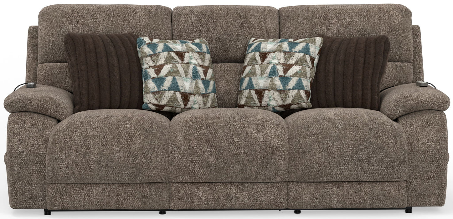 Joya - Power Headrest Power LayFlat Reclining Sofa With CR3 Heat/Massage/Lumbar/ZG