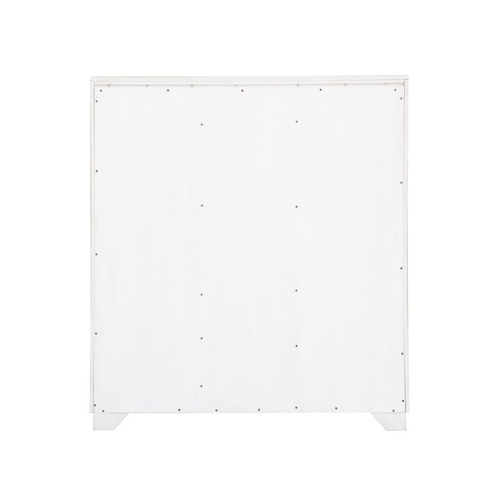 Camila - 9 Drawer Door Chest - Creamy White