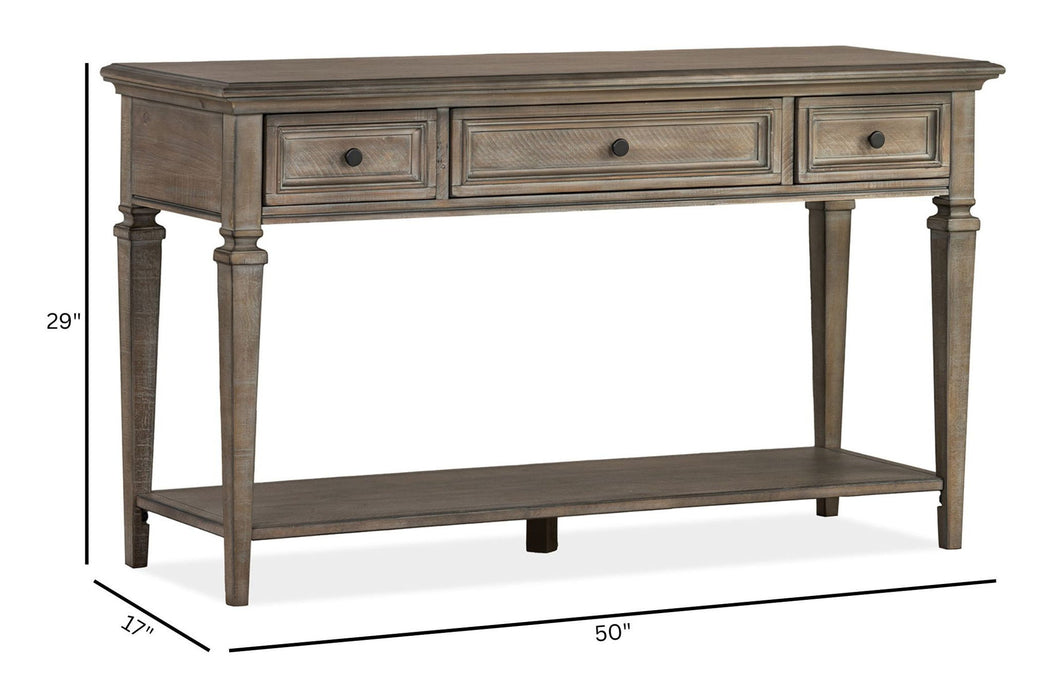 Lancaster - Rectangular Sofa Table - Dove Tail Gray