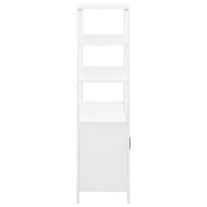 Kenneth - 3 Shelf Radio Weave Accent Cabinet