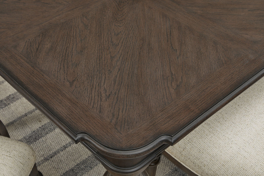 Saddle Creek - Extendable Leg Dining Table - Timber Brown