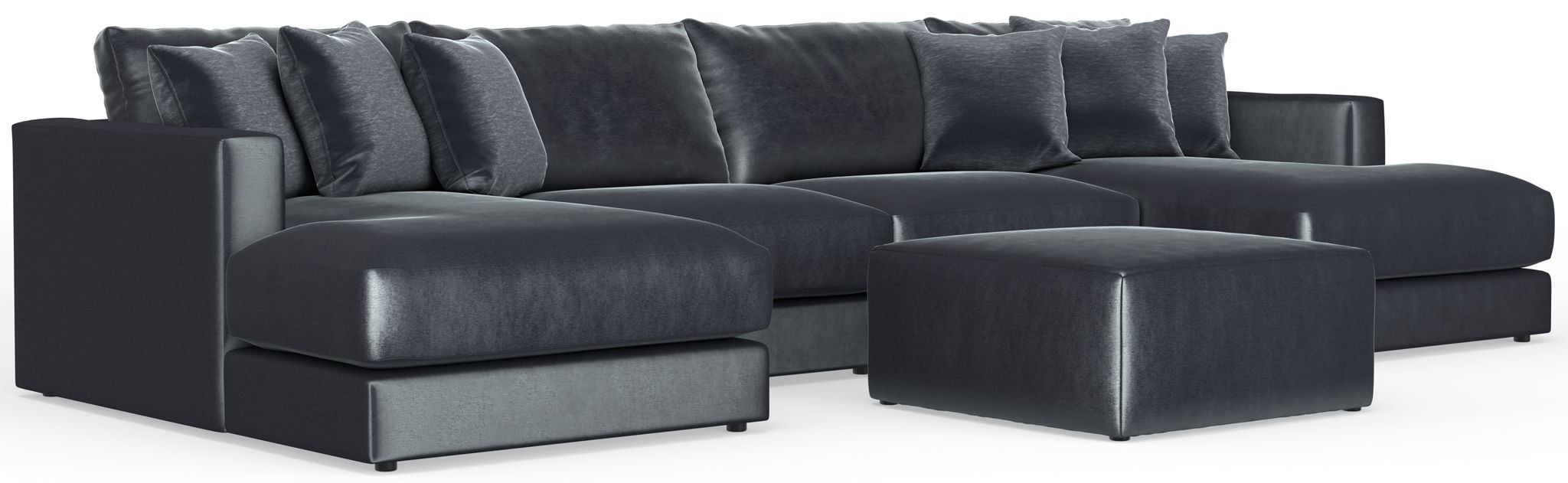 Remington - Modular Sofa And Cocktail Ottoman