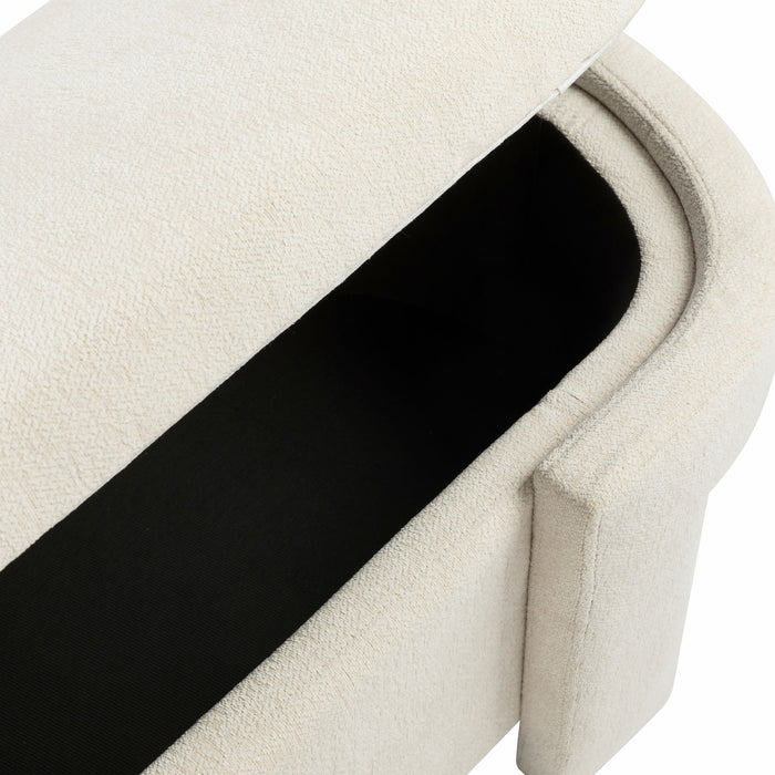 Versatile Storage Ottoman Bench, Spacious & Durable