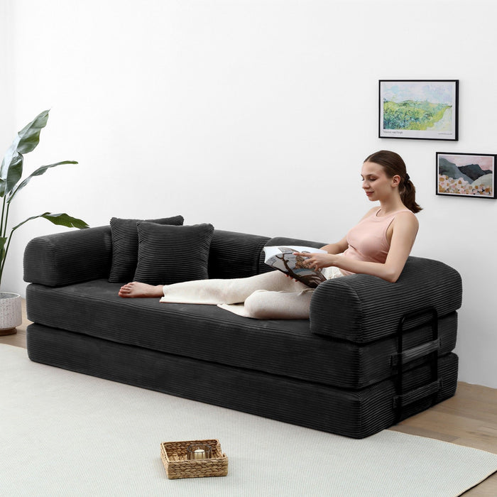 Convertible Foldable Floor Sofa Bed For Living Room
