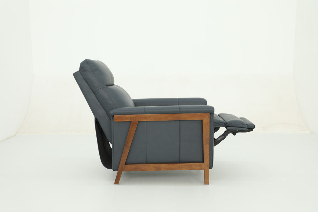 Lewiston - Recliner Push Thru The Arm - Santa Fe-Ocean