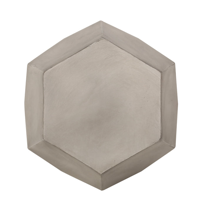 Outdoor Calgary Side Table - Light Gray