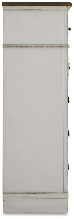 Blendon - Five Drawer Chest - Two-tone