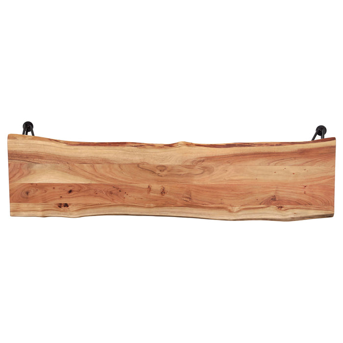 Sherman Wood Dining Bench Natural Acacia