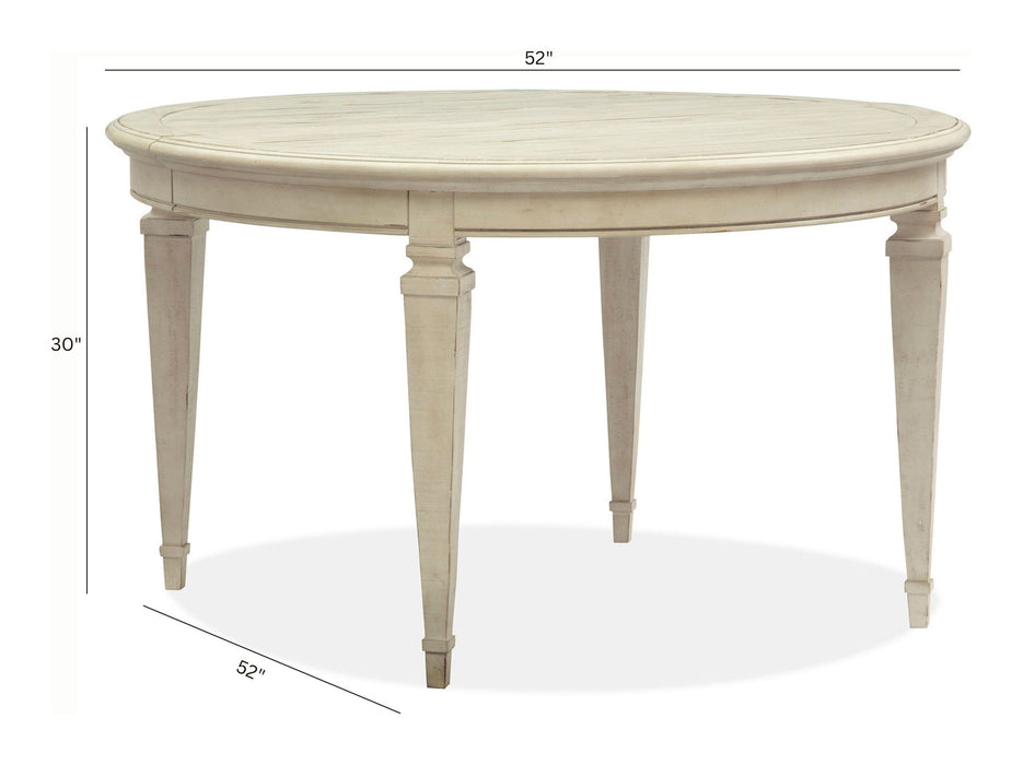 Newport - Extendable Round Dining Table Set