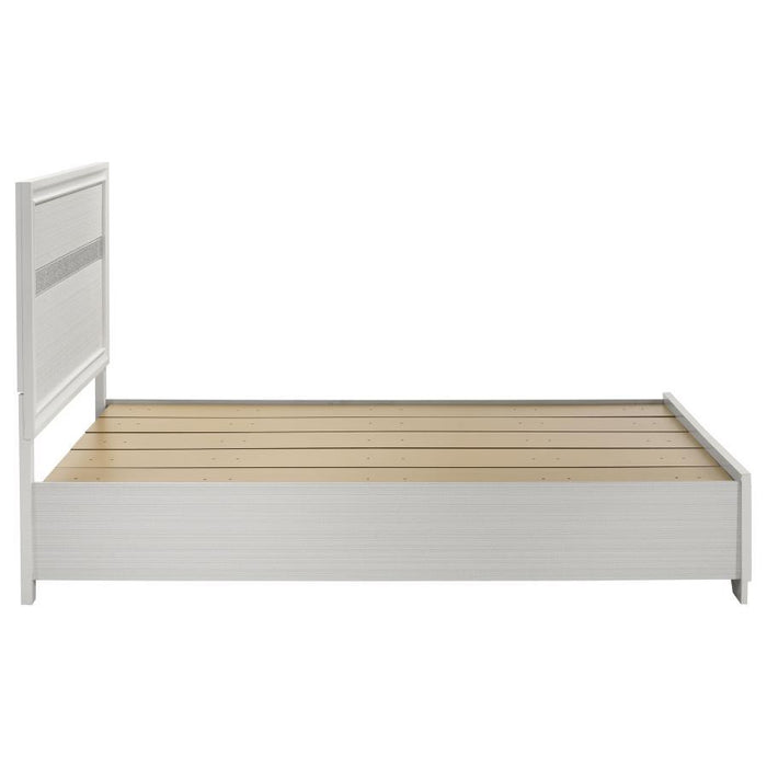 Miranda - Storage Wood Panel Bed