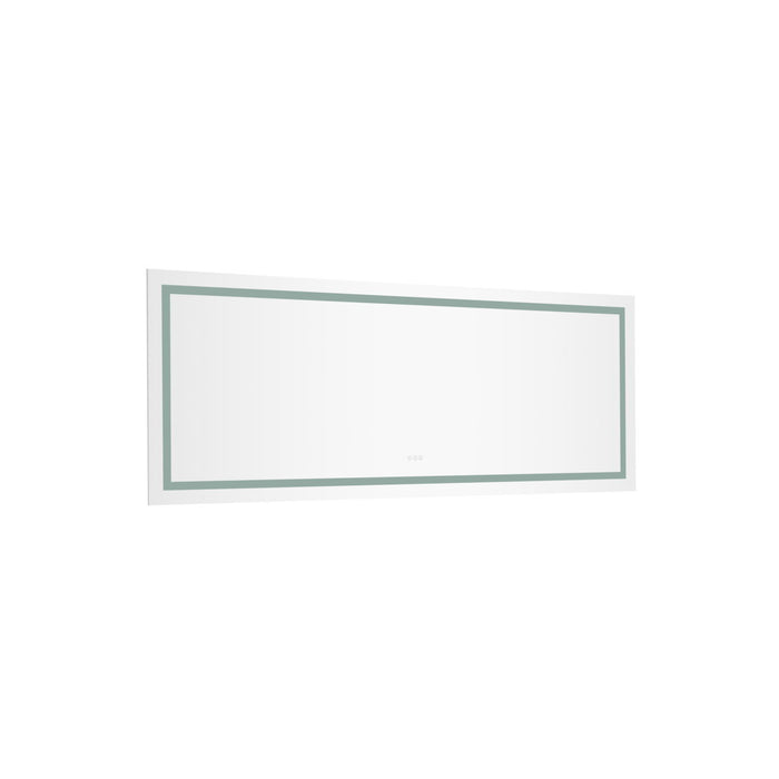 Ltl Needs To Consult The Warehouse Address 84*32 LED Lighted Bathroom Wall Mounted Mirror With High Lumen / Anti-Fog Separately Control / Dimmer Function