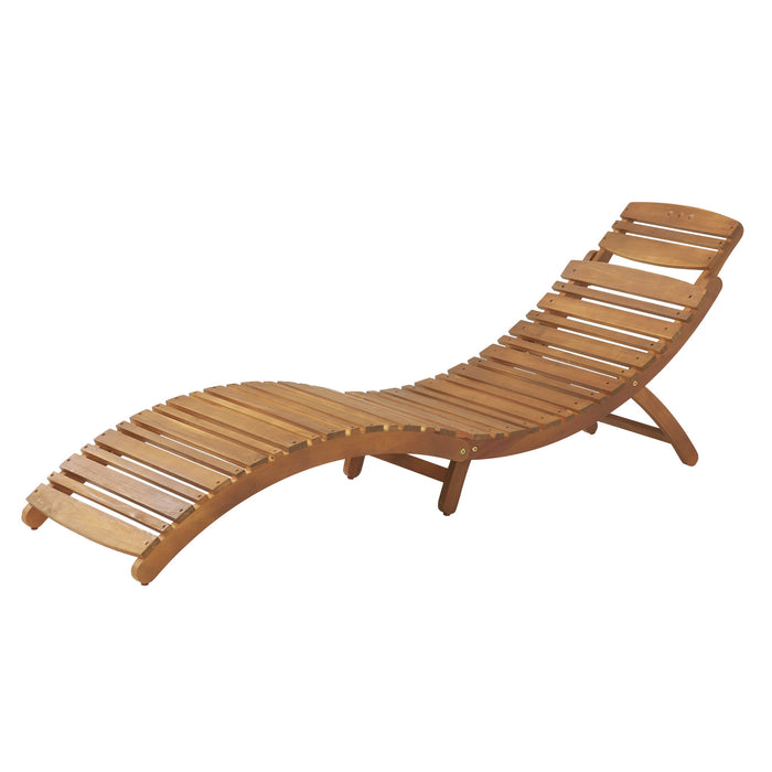 Lahaina - Wood Foldable Chaise Lounge