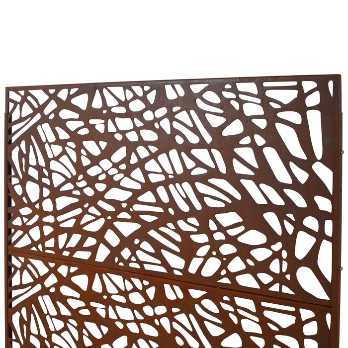 Outdoor & Indoor Freestanding Decorative Privacy Screen