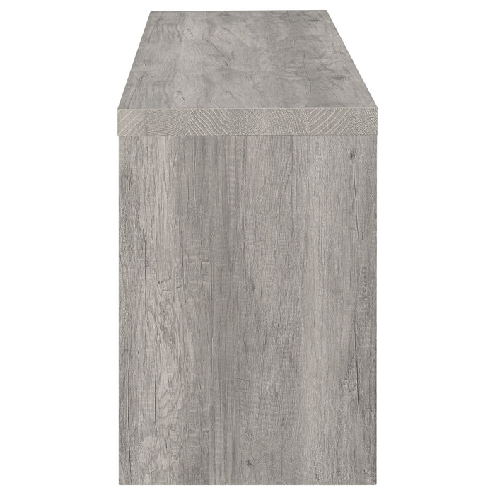 Bergeron - 2 Drawer TV Stand - Driftwood