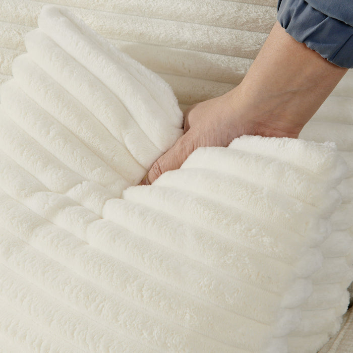 Modern Modular U Shaped Cloud Sectional Couch With Deep Seat And Comfy Chaise