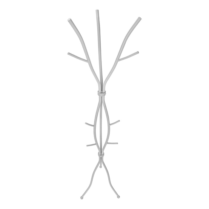 Coat Rack, Hall Tree, Free Standing, 11 Hooks, Entryway, Contemporary & Modern