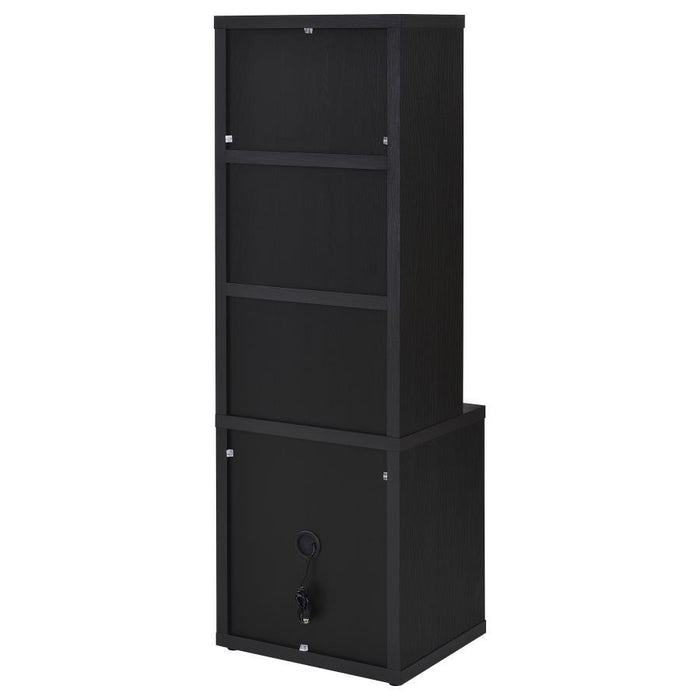 Westpark - 3-Shelf Bookcase USB And Lockable Drawer