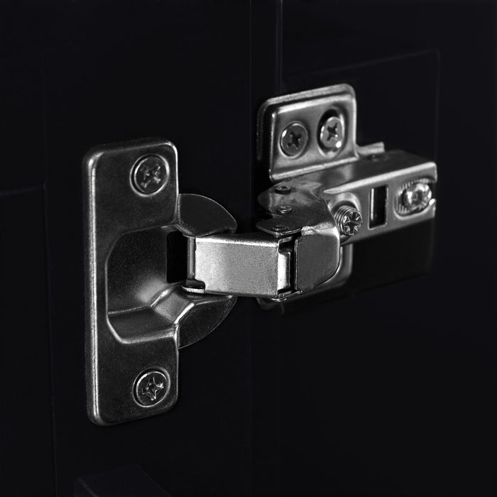 Bathroom Vanity & Top Sink, Modern Bathroom Storage Cabinet With 2 Drawers And A Tip-Out Drawer