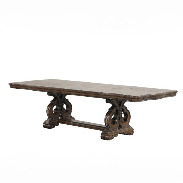 Leovanni - 9 Pc Dining Table Set