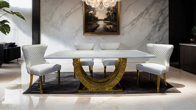 Portanova - 7 Pc Dining Table Set