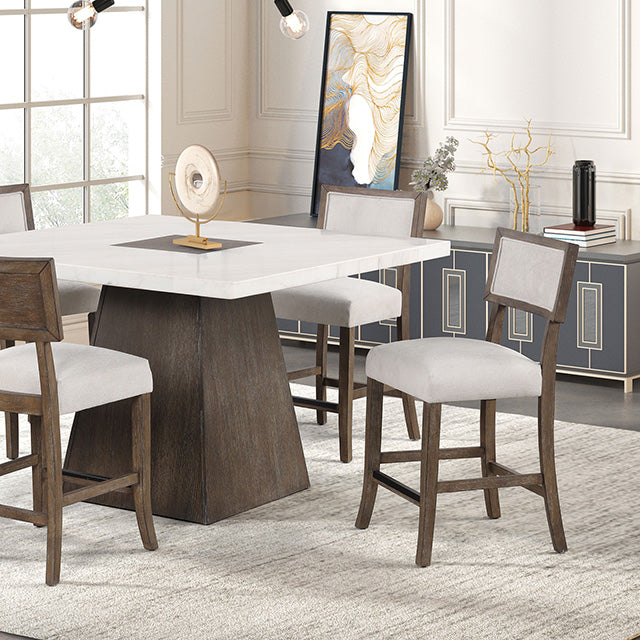 Grasten - 5 Pc Counter Ht Table Set