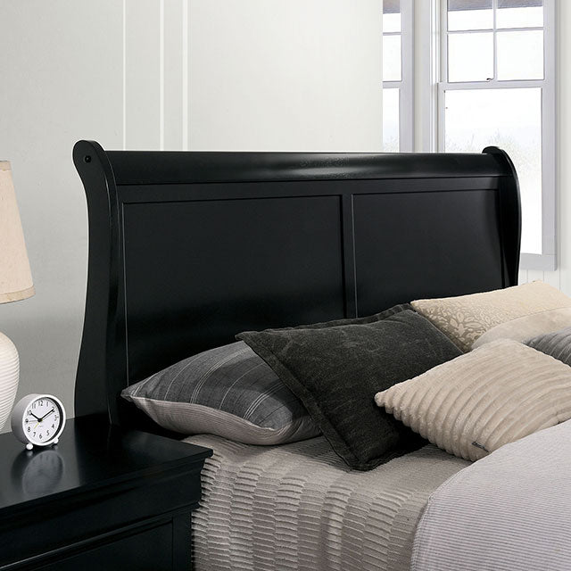 Louis Philippe - 4 Pc Queen Bedroom Set